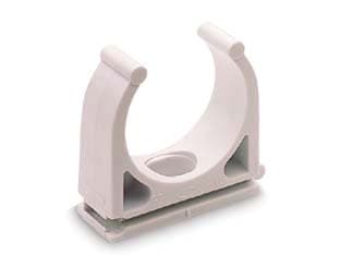 Fissatubo a Clips Aperto per Tubi Ft Ø 32 mm Ft 32 Fischer 50 Pezzi - 2