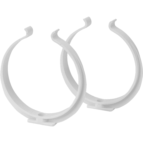 Kit Staffe Fermatubo per Tubo Tondo Ø 100 mm Pes 2 Pezzi - 2