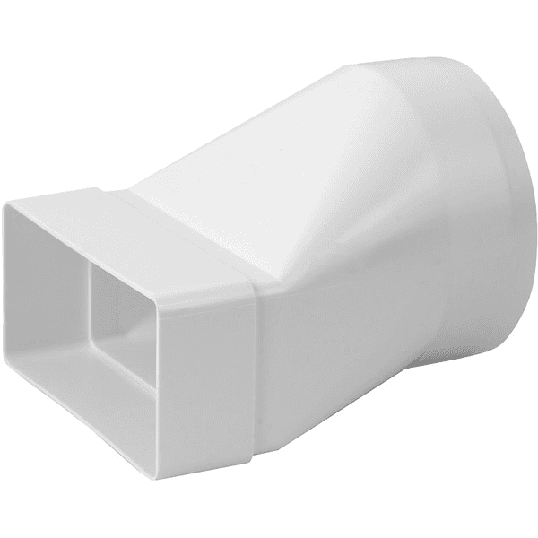 Riduzione da Tubo Tondo a Rettangolare da Ø 100 mm a Mm 110 x 55 Pes - 2