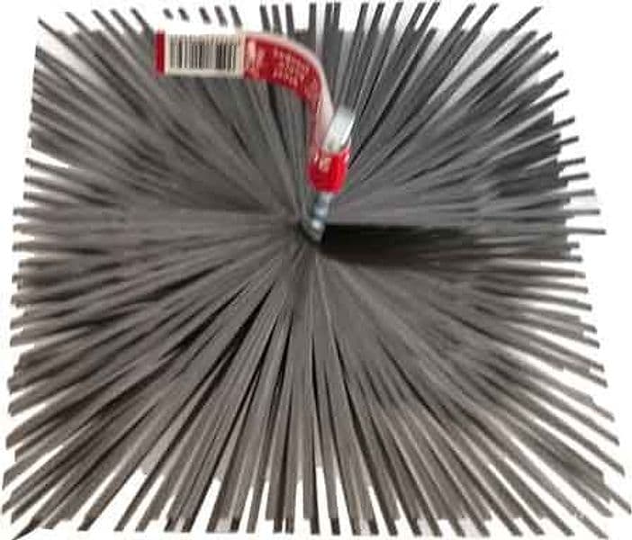 Scovolo Quadro per Pulizia Camino 250 x 250 mm Sit - 2