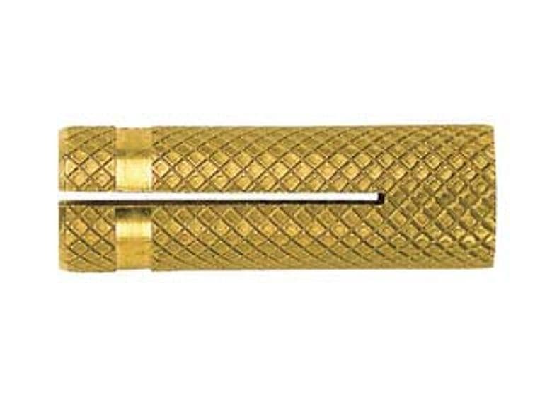 Tassello in Ottone Po m Ø 10 mm Ma Tassello Ø 12 mm MMX35 Fischer 100 Pezzi