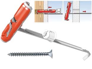 Fissaggio Basculante in Nylon Duotec S Ø 10 mm Mm, Vite 5 MMX50 25 Pezzi - 2