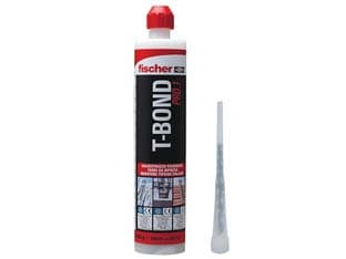 Ancorante Chimico T Bond 300 ml in Cartuccia Fischer 3 Pezzi - 2