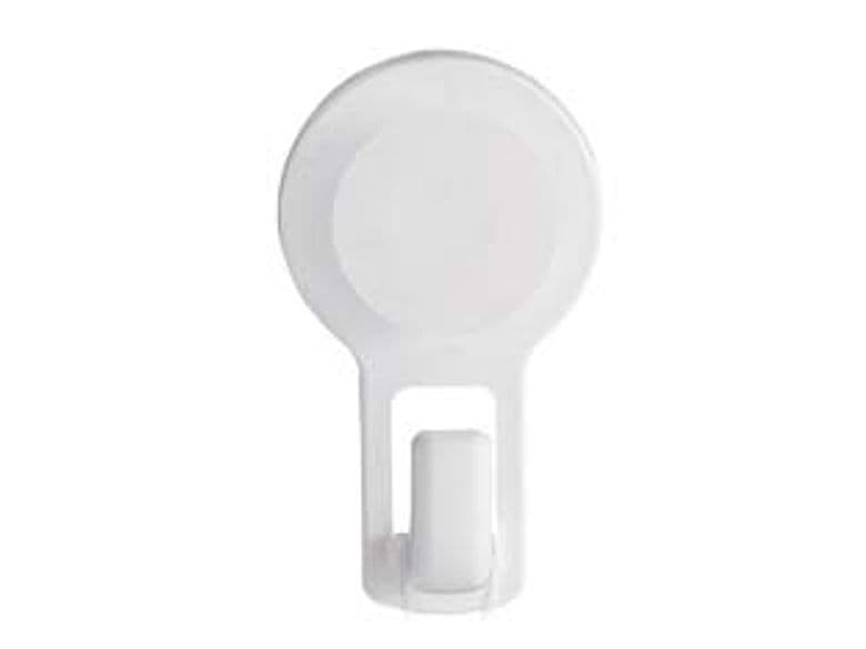 Gancio Bagno in ABS 67 MMX115X39 Bianco Aglaia 12 Pezzi - 2