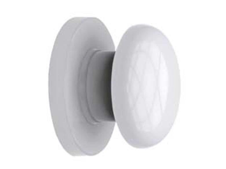 Pomello Porta Bagno in ABS 47 MMX65X65 Bianco Aglaia 5 Pezzi - 2