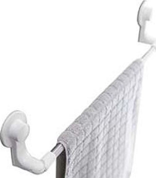 Porta Asciugamano Bagno in ABS 570 MMX61X109 Bianco Aglaia - 2