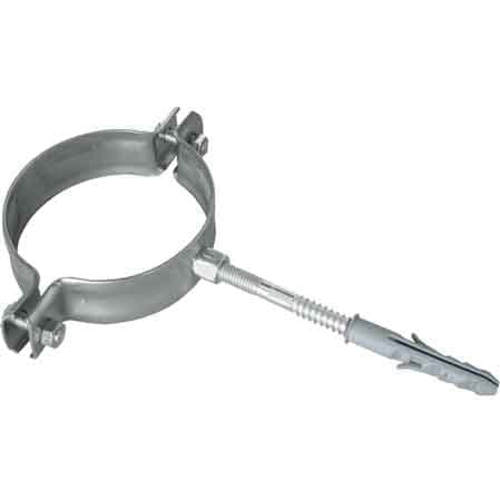 Collare Inox per Canne Fumarie Ø 120 mm 2 Pezzi - 2