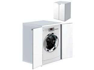 Mobile Coprilavatrice in Resina Bianco Esterno: 68,5 CMX64,5X88H.INTERNO: - 2