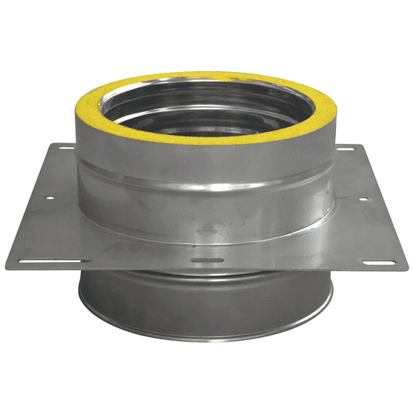 Piastra Intermedia Doppia Parete Ø 150 x 200 mm - 2