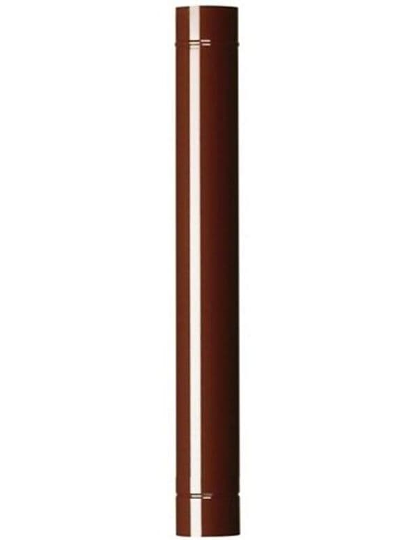 Tubo Smaltato per Stufa a Legna Classic Ø 130 mm Save 100 cm Colore Marrone