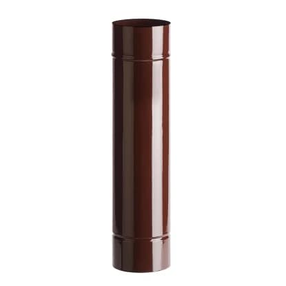 Tubo Smaltato per Stufa a Legna Classic Ø 80 mm Save 50 cm Colore Marrone - 2
