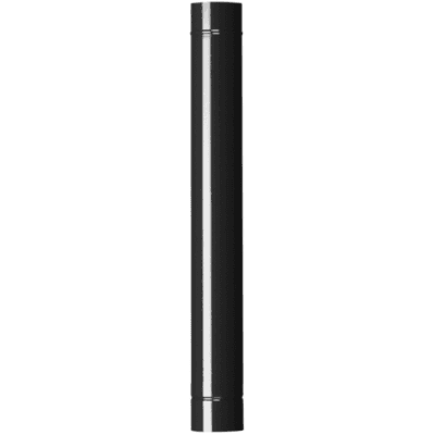 Tubo Smaltato per Stufa a Legna Classic Ø 130 mm Save 100 cm Colore Nero - 2