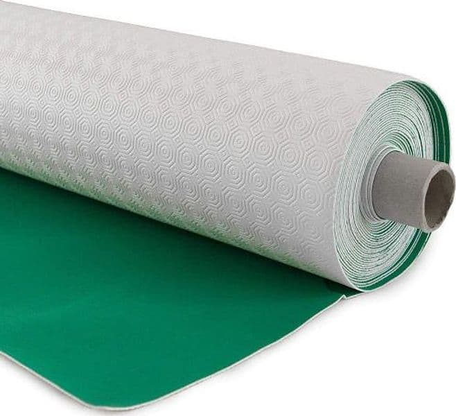 Mollettone Copritavolo H. 140 cm Bianco bianco Rotolo 20 m - 2