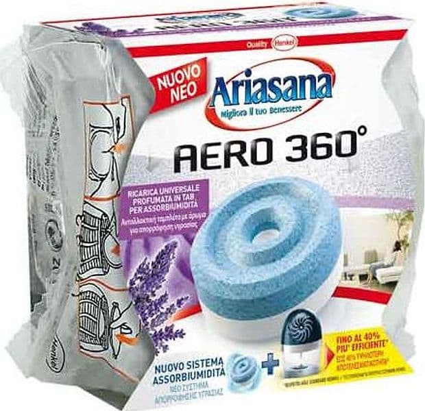 Ricarica Tab Aero 360° 450 Gr Ariasana Lavanda - 2