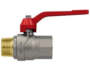 Valvola a Sfera m F con Maniglia a Leva Evolution Mf 11 4 Pressione - 2