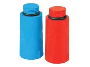 Tappo Prova Impianti in Pehd 1 2 m ½ Rosso 50 Pezzi - 2