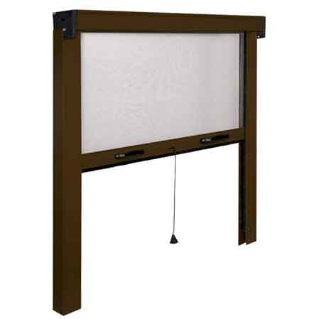Zanzariera Avvolgibile Verticale 80 x 160 cm Avorio - 2