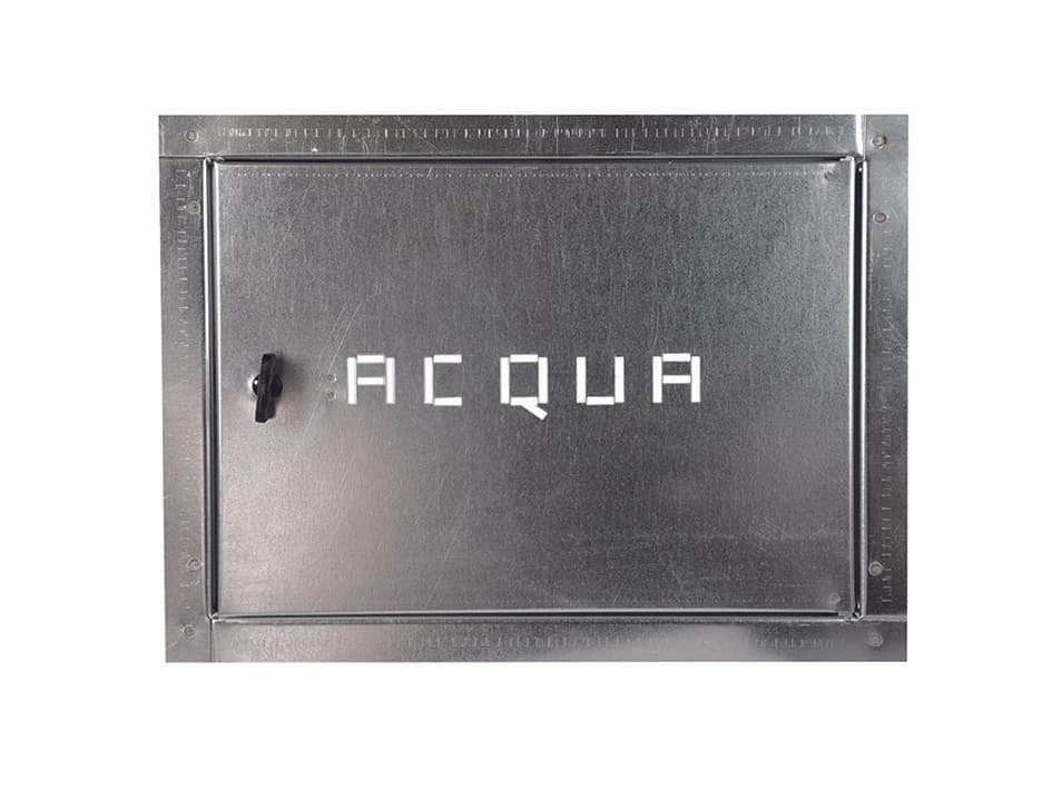 Sportello Contatore Acqua in Acciaio Zincato 60 CMX45H - 2