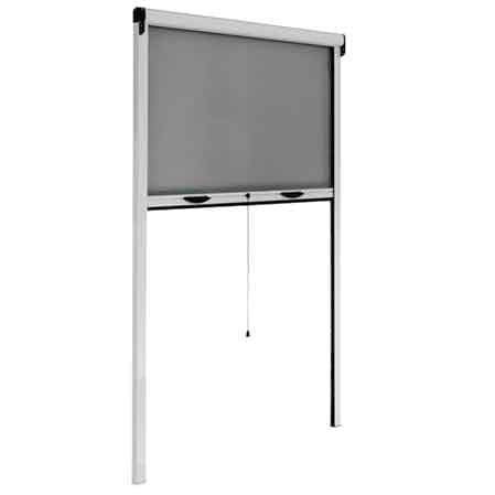 Zanzariera Avvolgibile Verticale Professionale Made in Italy Colore Bianco - 2