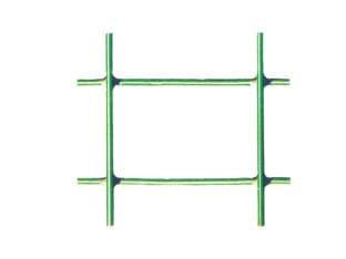 Rete Elettrosaldata Zincata Plastificata Verde Rotolo 25 m 25 Cod 161381 - 2