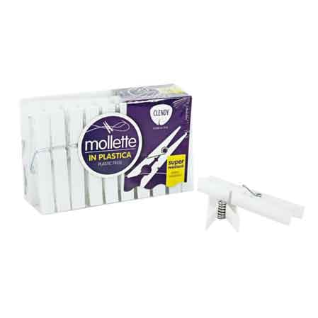 Mollette per Stendibiancheria in Plasica 20 Pezzi - 2