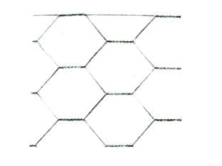 Rete Tripla Torsione Zincata Dopo La Tessitura Maglia 51 7 Cod 232142 - 2