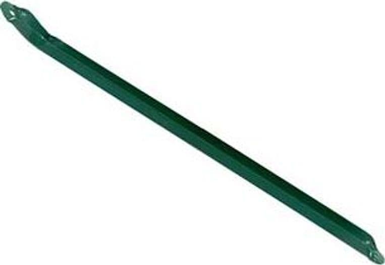 Saette a U in Ferro Plastificato per Pali da Recinzione 120 Cmh 10 Pezzi - 2