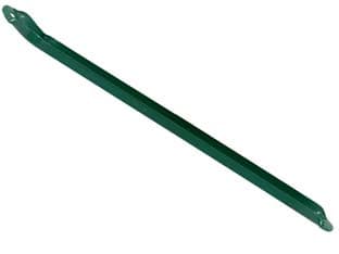 Saette a U in Ferro Plastificato per Pali da Recinzione 120 Cmh 10 Pezzi - 2