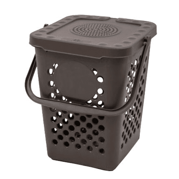Pattumiera Ecoplus Forata 10 l Cm 24X25,5X29,5H - 2