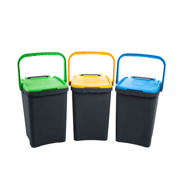 Pattumiera Ecoplus 20 l Cm 34,5X34,5X34,5H - 2