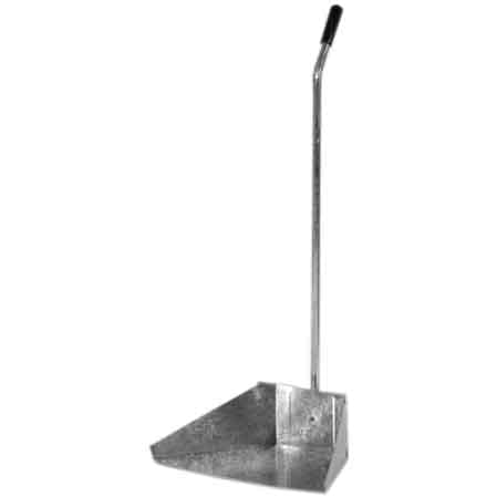 Alzaimmondizia in Acciaio Zincato Cm 35 x 25 x 76H - 2