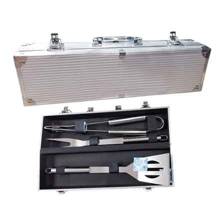 Set per Barbecue in Valigetta Ideal Star 34 cm 3 Pezzi - 2