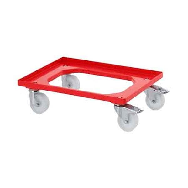 Carrello per Cassette Alimenti Cm 62 x 42 x 14H - 2