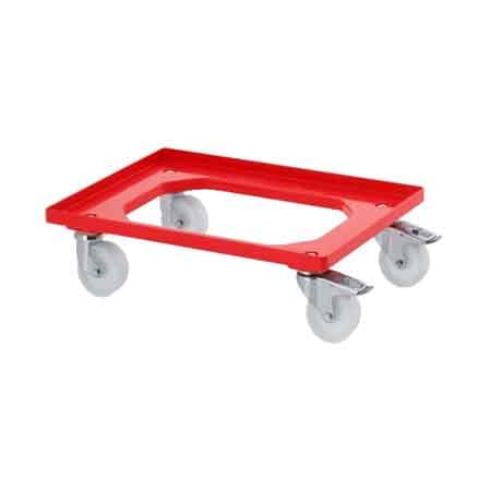 Carrello per Cassette Alimenti Cm 62 x 42 x 14H - 2