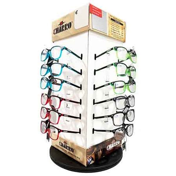 Espositore Occhiali da Vista Graduati Kit Hawaii Charro 24 Pezzi - 2