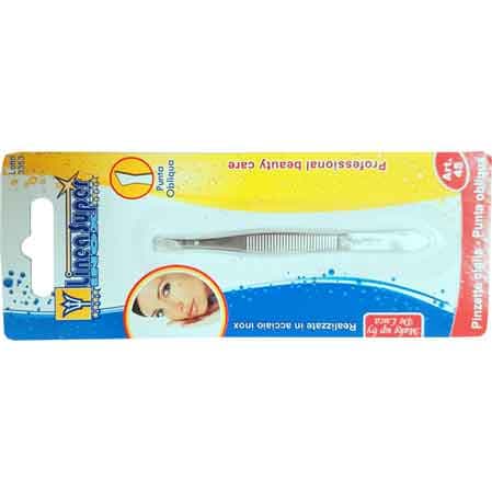 Pinzetta per Ciglie con Punta Obliqua 5 cm De Luca Coltellerie - 2