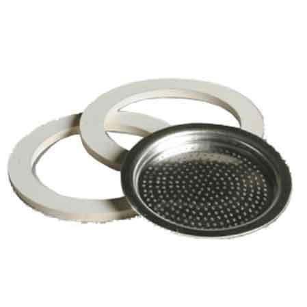 Filtro e Guarnizioni per Caffettiera 3 Tazze - 2