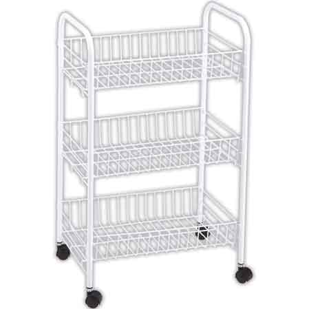 Carrello Multiuso Bianco Cm 40 x 26 x 62H - 2