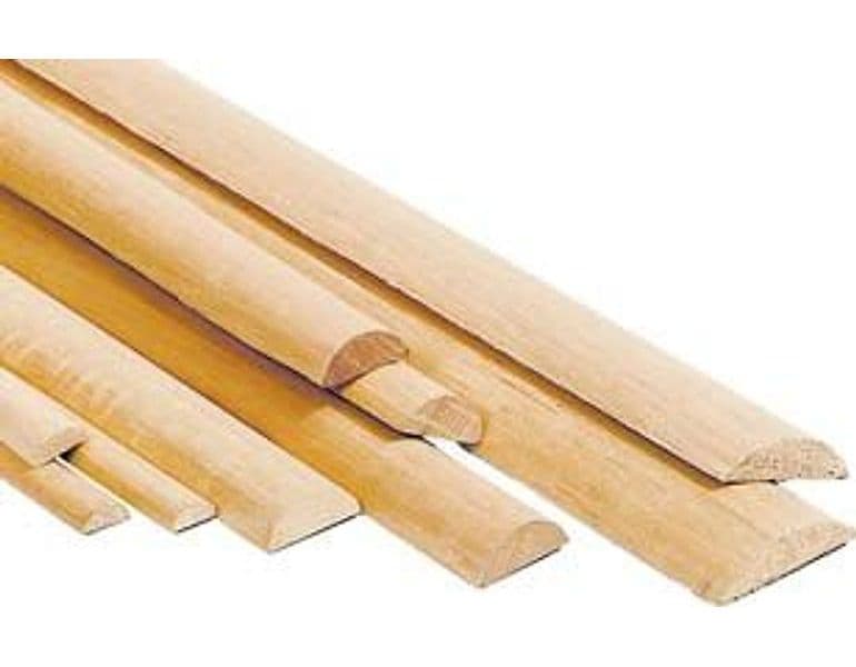 Listello Piallato Mezzotondo Koto 14 MMX30X2450 Pircher 20 Pezzi - 2