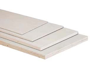 Tavola Compensato di Pioppo Grezzo 10 MMX600X1250 Pircher - 2