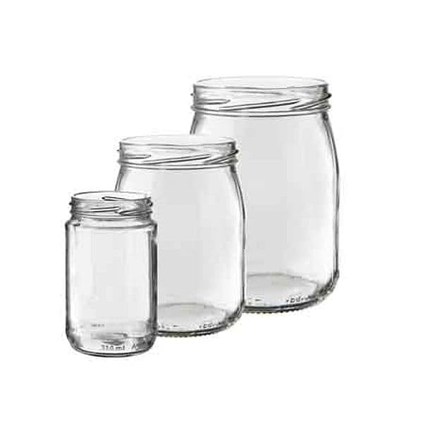 Vaso in Vetro per Conserve 1062 Cc Imb. Ø 82 mm 12 Pezzi - 2