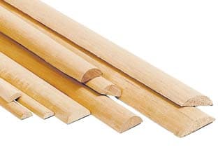 Listello Piallato Mezzotondo Koto 10 MMX20X2450 Pircher 30 Pezzi - 2