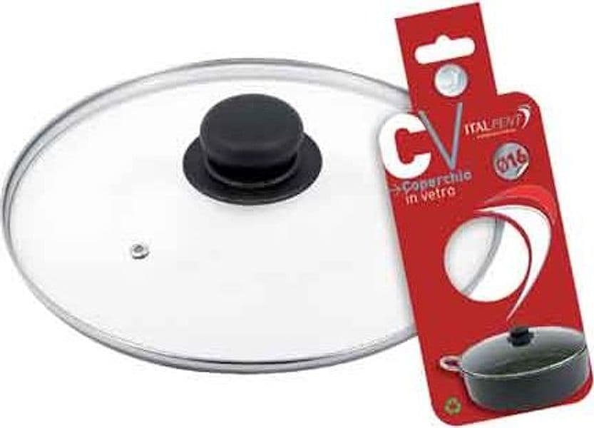 Coperchio in Vetro con Pomolo Ø 24 cm Pentalux - 2