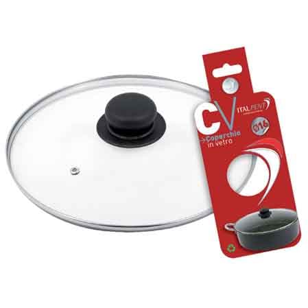 Coperchio in Vetro con Pomolo Ø 20 cm Pentalux - 2
