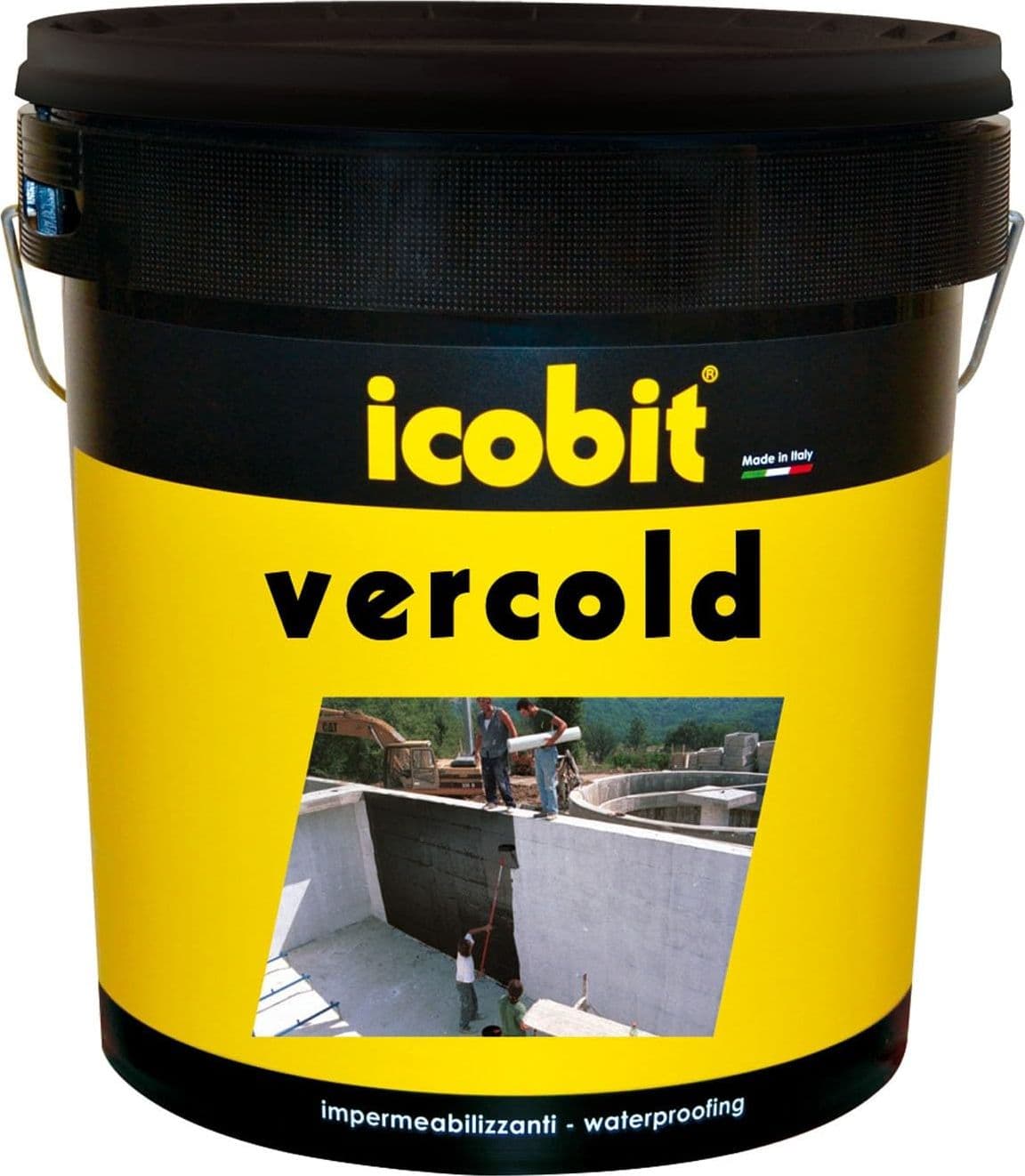 Asfalto a Freddo Vercold 4 kg Nero Icobit