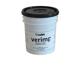 Guaina Liquida a Base Acrilica Verimp 1 kg Bituminosa Grigia 12 Pezzi - 2