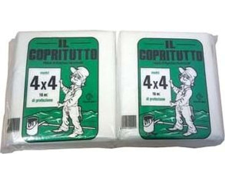 Telo Copritutto Neutro 4 MX4 Pesante 4 MX4 400 g 20 Confezione Cp - 2
