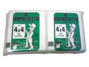 Telo Copritutto Neutro 4 MX4 Pesante 4 MX4 400 g 20 Confezione Cp - 2