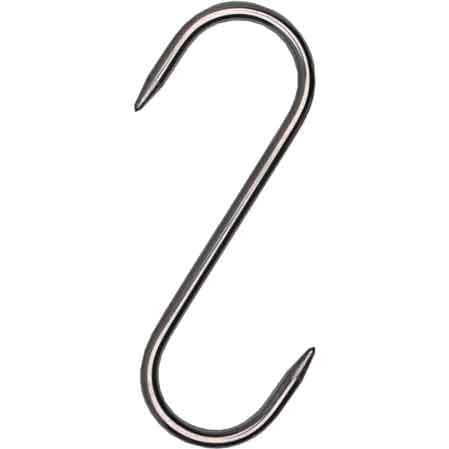 Gancio Fisso 60 x 3 mm 1 Punta 10 Pezzi - 2