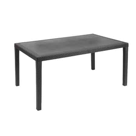 Tavolo Joker Cm 138 x 78 x 72H Pro Garden Colore Antracite - 2